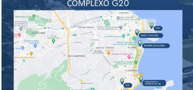 **Prefeitura do Rio Divulga Plano Operacional para G20, com Bloqueios e Restrição de Acesso no Aterro do Flamengo**