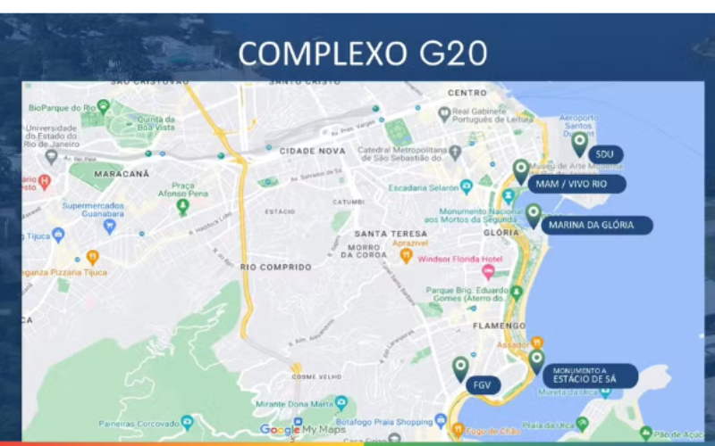 **Prefeitura do Rio Divulga Plano Operacional para G20, com Bloqueios e Restrição de Acesso no Aterro do Flamengo**