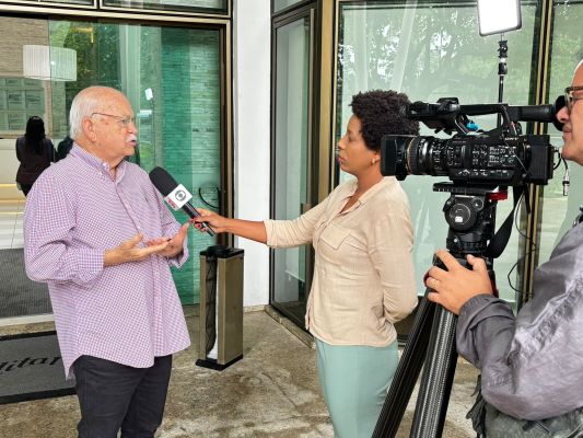 Entrevista para o RJ1- REDE GLOBO